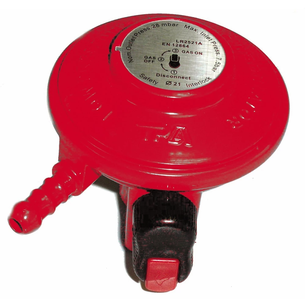 Force 4 Patio Gas Clip-On Gas Regulator 