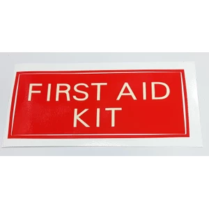 Glowfast Luminous First Aid Kit Sticker 