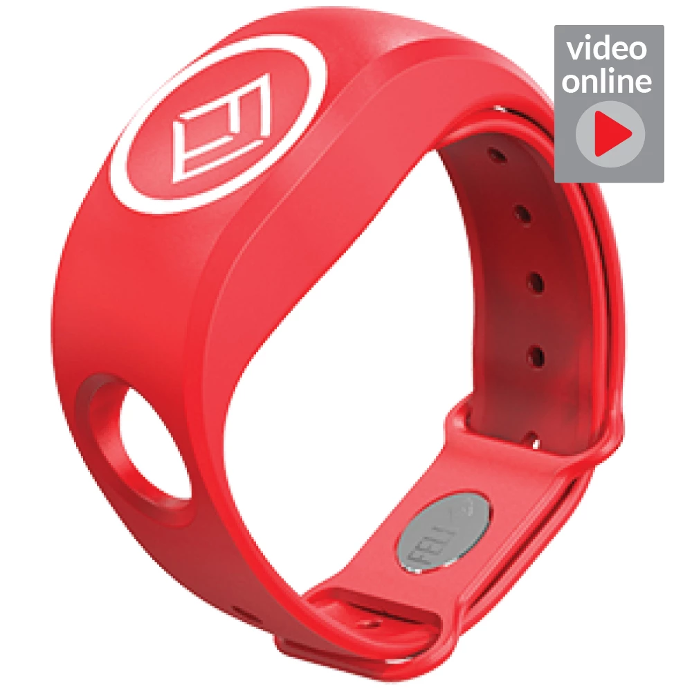 MOB+ Wristband Red