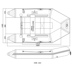 Windward Slatted Floor Inflatable Boats