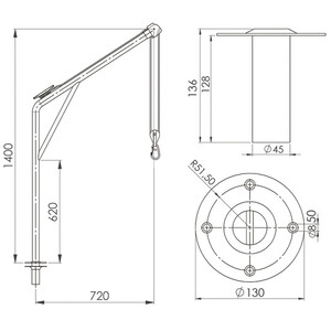 Stainless Steel Davits