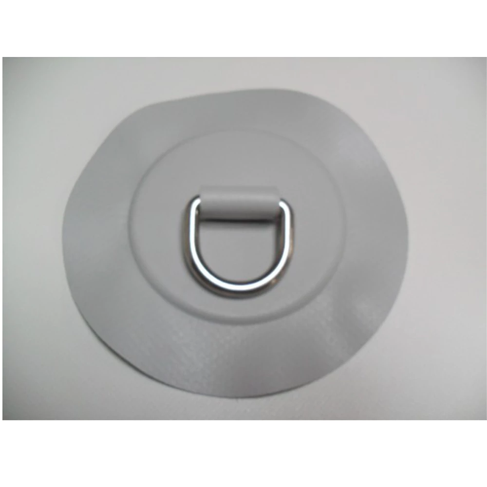 IBS Circular PVC Patch with Eye Grey 130x30mm