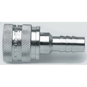 Moeller Suzuki Connector - Female (Large Diameter), 3/8” Barb, Chrom 