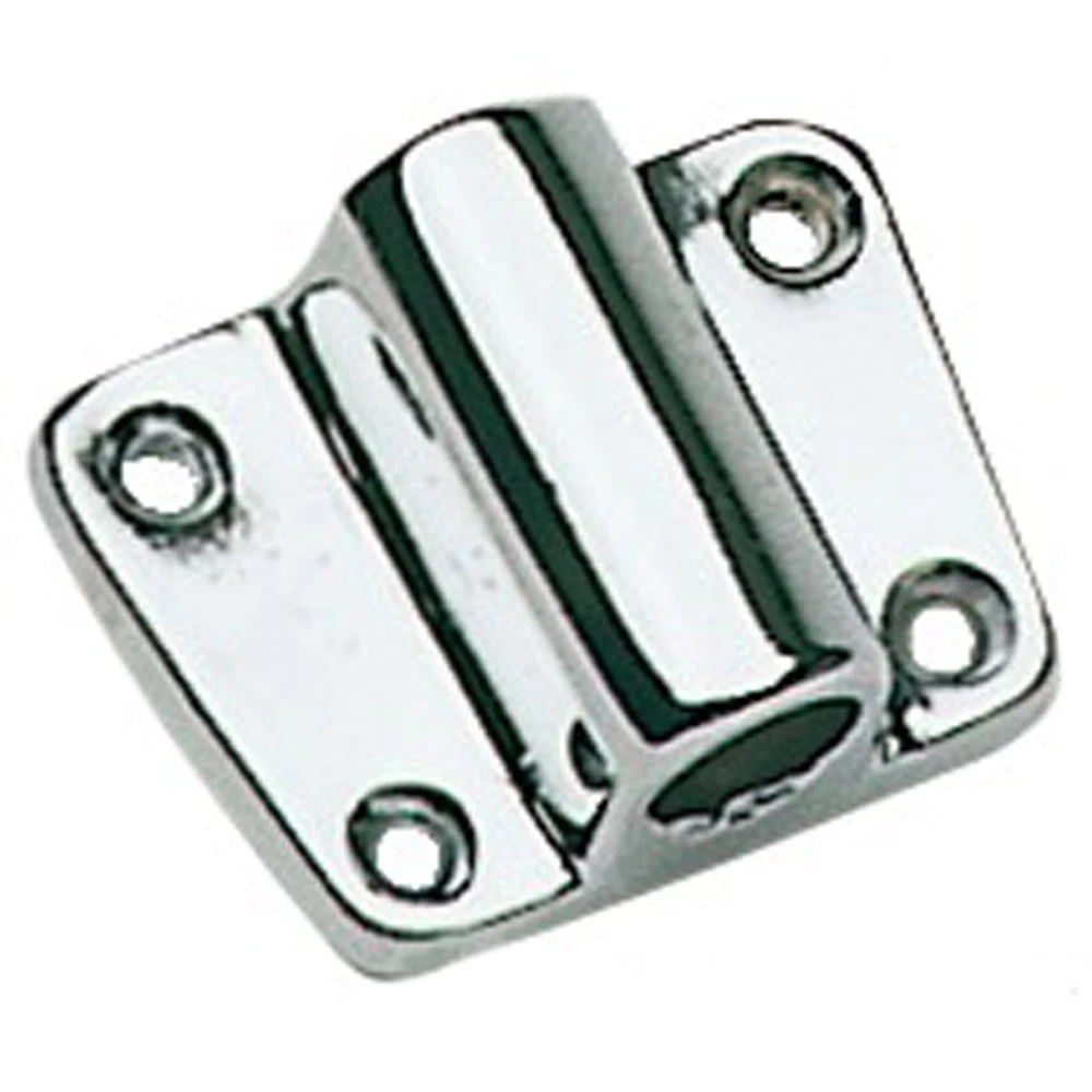 Force 4 Side Mount Rowlock Socket - Chromed Brass 