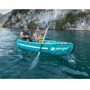Waterton Inflatable Canoe inc 2 Paddles