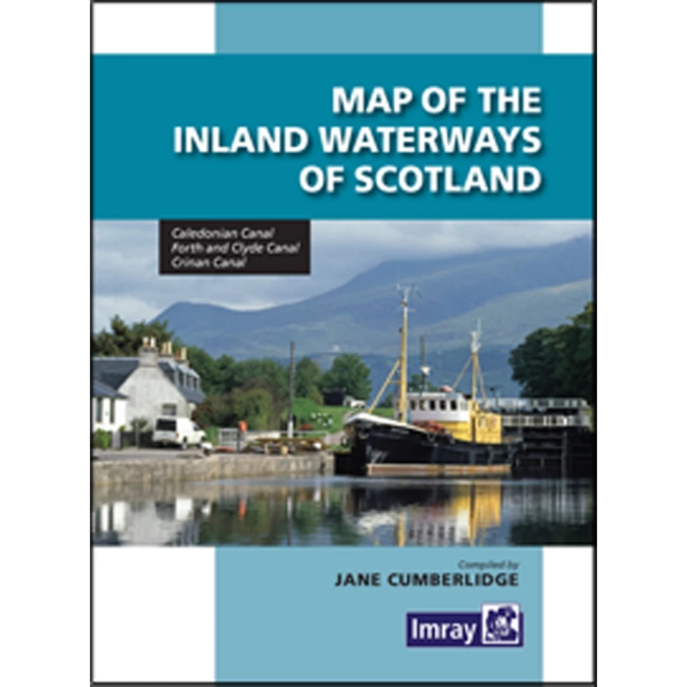 Imray Map of the Inland Waterways of Scotland