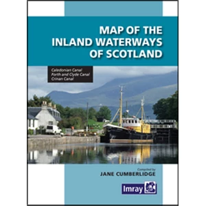 Imray Map of the Inland Waterways of Scotland