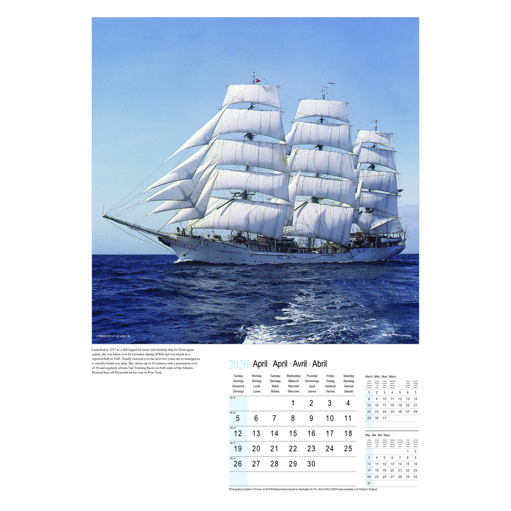 Calendar - Beauty of Sail