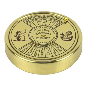 Nauticalia 50-year Calendar Paperweight 