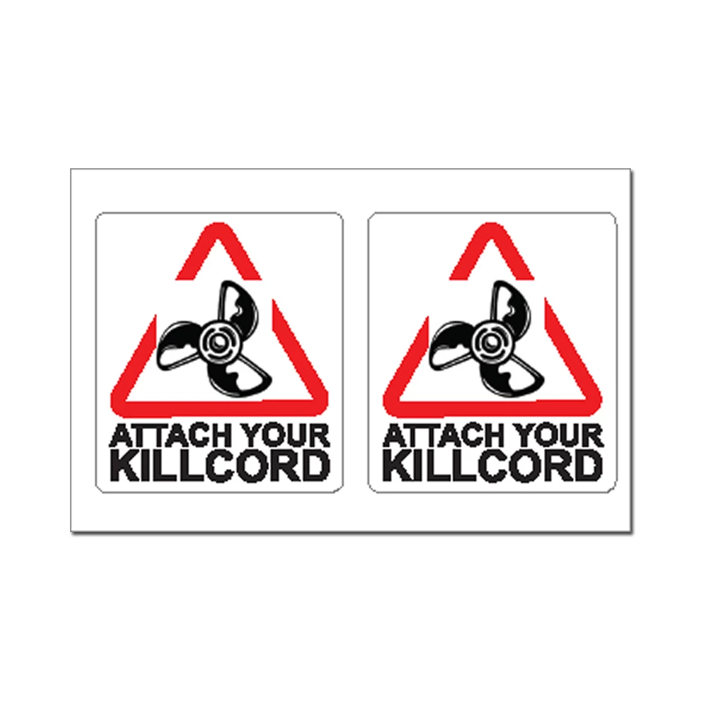 Force 4 Sticker - Attach Your Killcord 