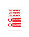 Sticker - Life Jackets & Logo