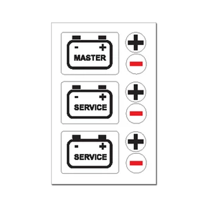 Force 4 Sticker - Battery Master Service 