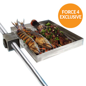 Railmount Boat Barbecue