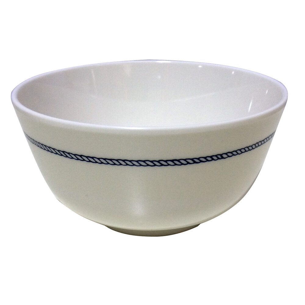 Blue Rope Melamine Cereal or Soup Bowl