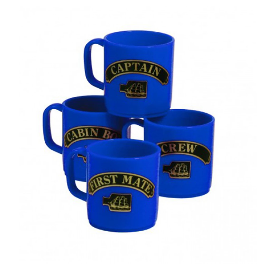 Nauticalia Stacking Mug Set - Blue