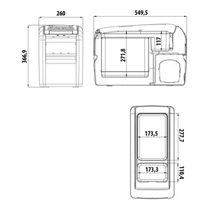 CF 16 Portable Fridge/Freezer