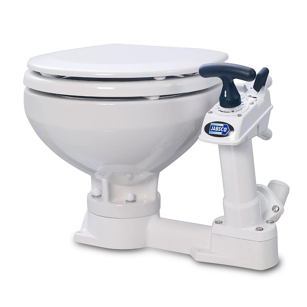 Jabsco Manual Toilet - Compact Bowl