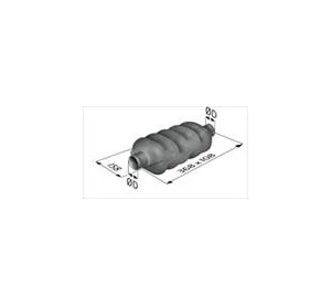 Vetus Exhaust Muffler 