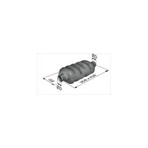Vetus Exhaust Muffler 