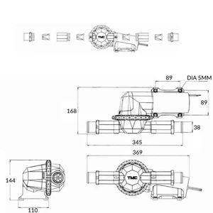 Blakes of Gosport Popular 12V Toilet