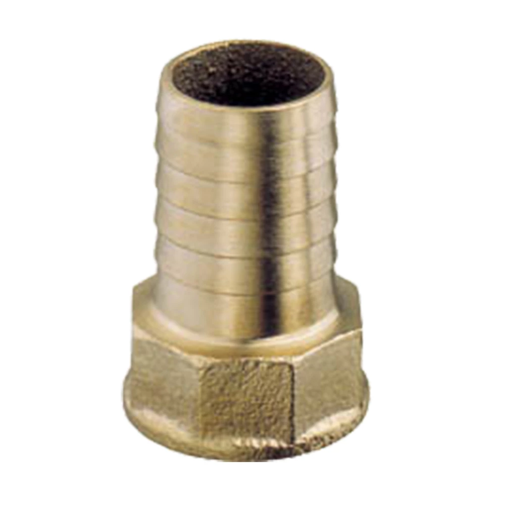 Force 4 3/8” BSP Brass Hose Connector for 13mm (1/2”) ID Hose