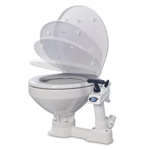 Jabsco Manual Toilet - Regular Bowl - Soft Close Seat&Lid