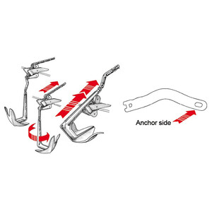 Anchor to Chain Twist Connector 6-8mm