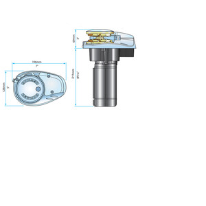 V700 Vertical Windlass 12V 6&7mm