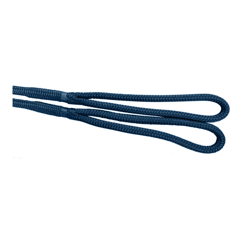 Pre-Spliced Braided Docklines Rope (2pk) Navy