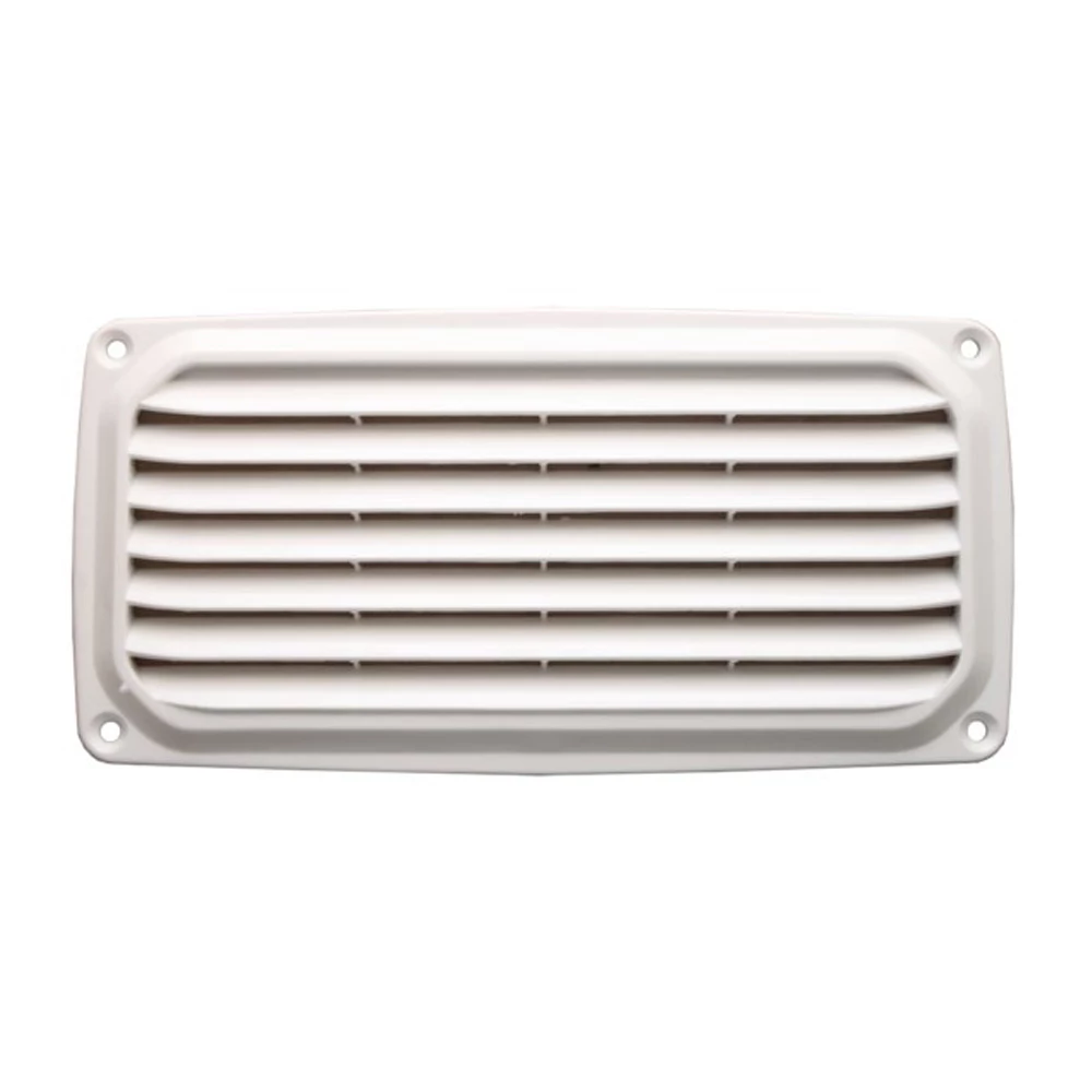 Force 4 ABS Louvre Vent 201x101mm White