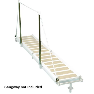 Force 4 Gangway Stainless Steel Stanchion Set 2.1m 