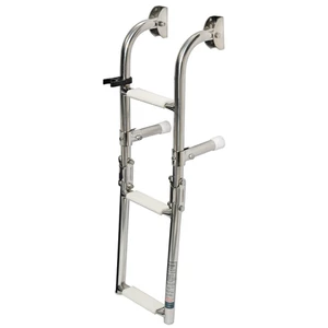 Force 4 Extra Narrow 3-Step Stainless Steel Ladder