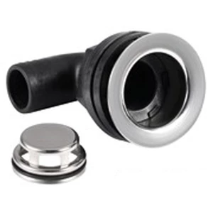 Osculati Flush Cockpit Drain with Removable Strainer - 90Deg 