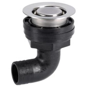 Osculati Flush Cockpit Drain with Removable Strainer - 90Deg 