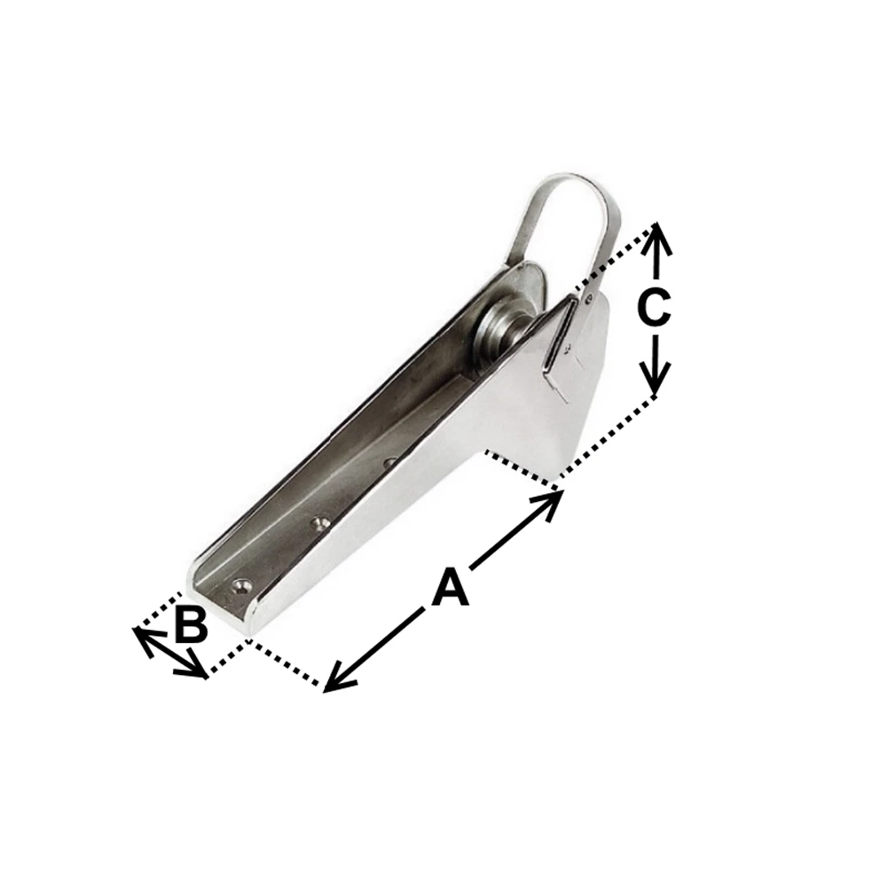 Osculati Self Locking Bow Roller for 20kg Anchor 