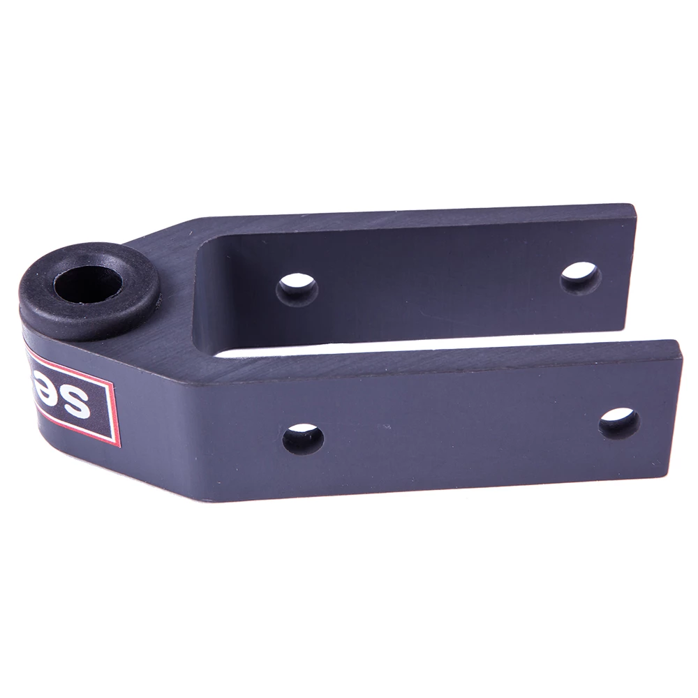 Seasure Top Rudder Gudgeons with Carbon Bush - 2-Hole 