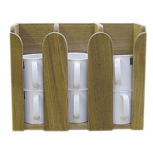 Teak Mug Holder