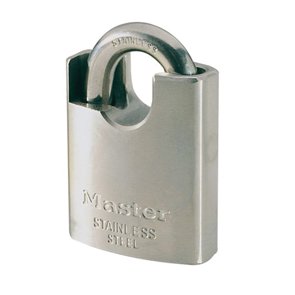 Masterlock Stainless Steel Shrouded Padlock