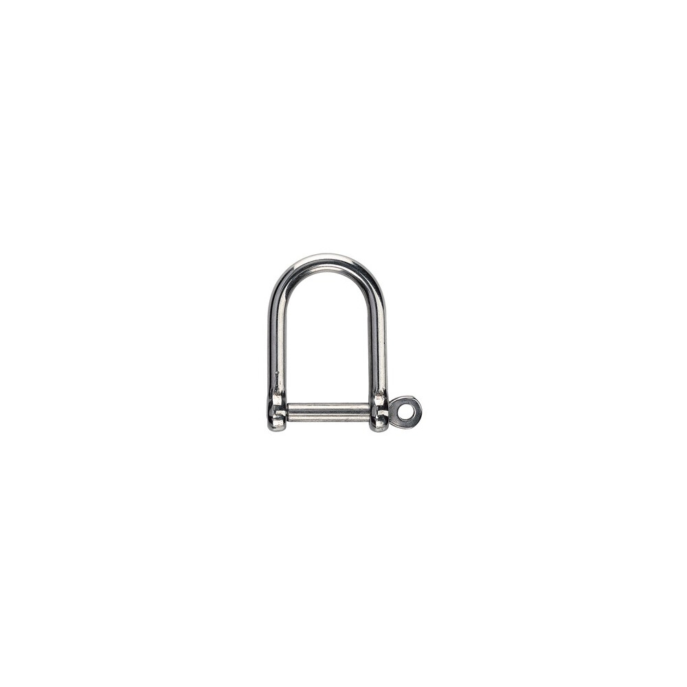 Wide Jaw Stainless Steel Dee Shackle (1pk)
