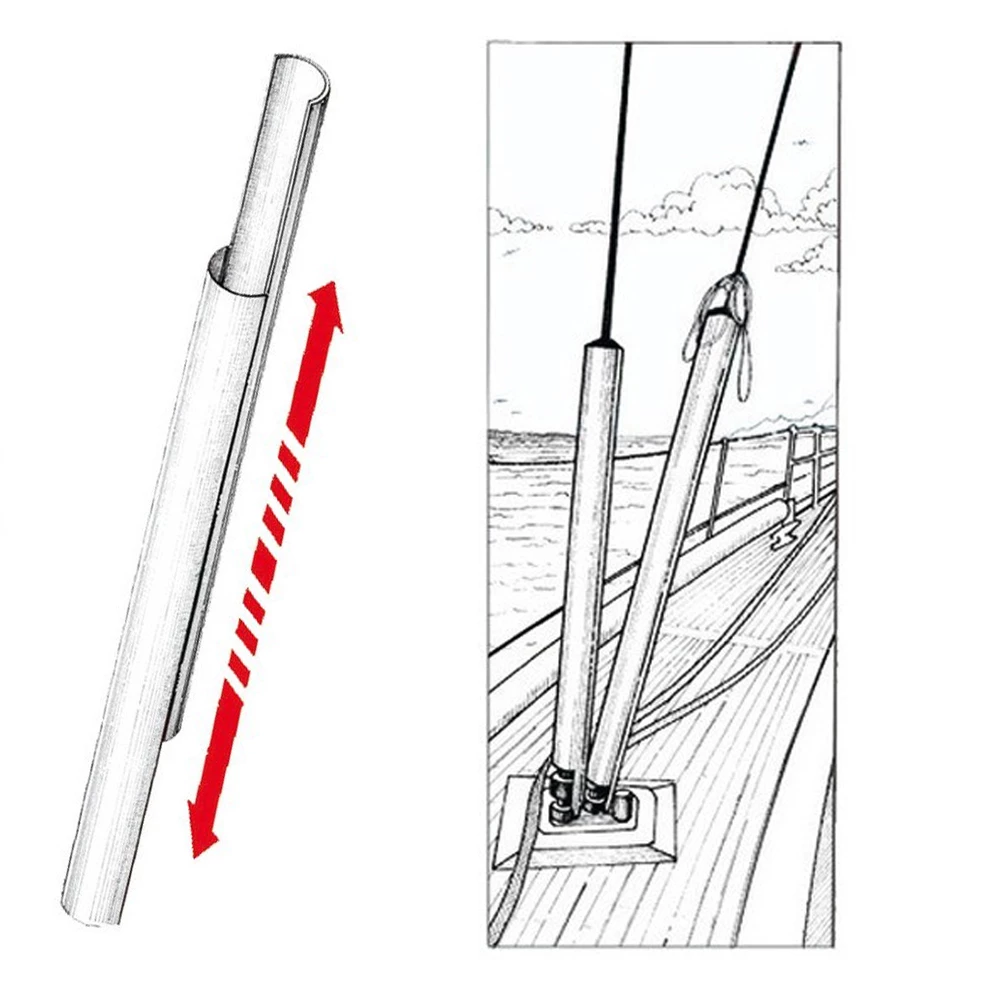 Force 4 Aluminium Rigging Screw Cover Tube (2m) 
