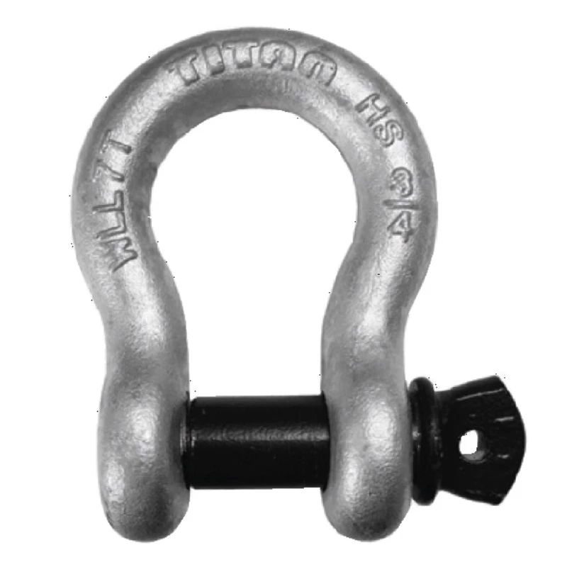 Titan High Strength Tested Bow Shackle 