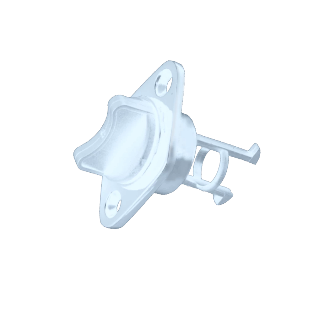 Force 4 Plastic Drain Plug - White 