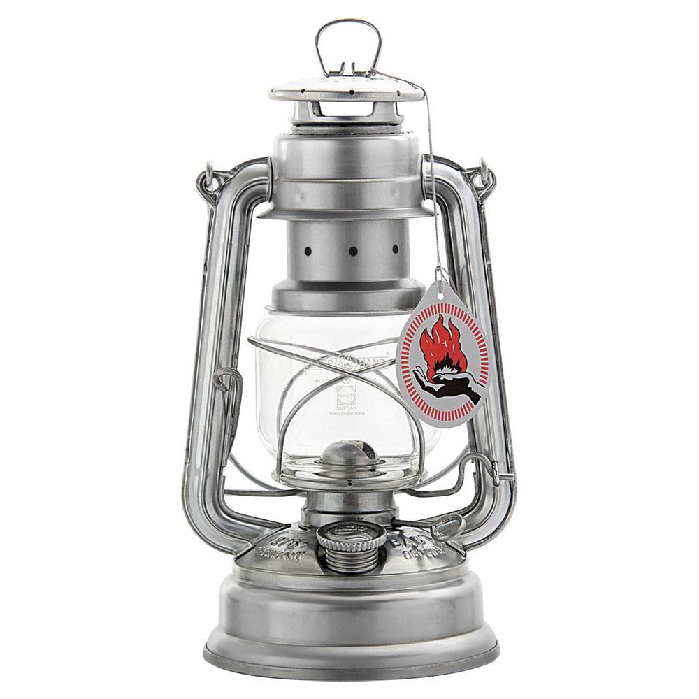 Hurricane Oil Lamp Classic - Silver