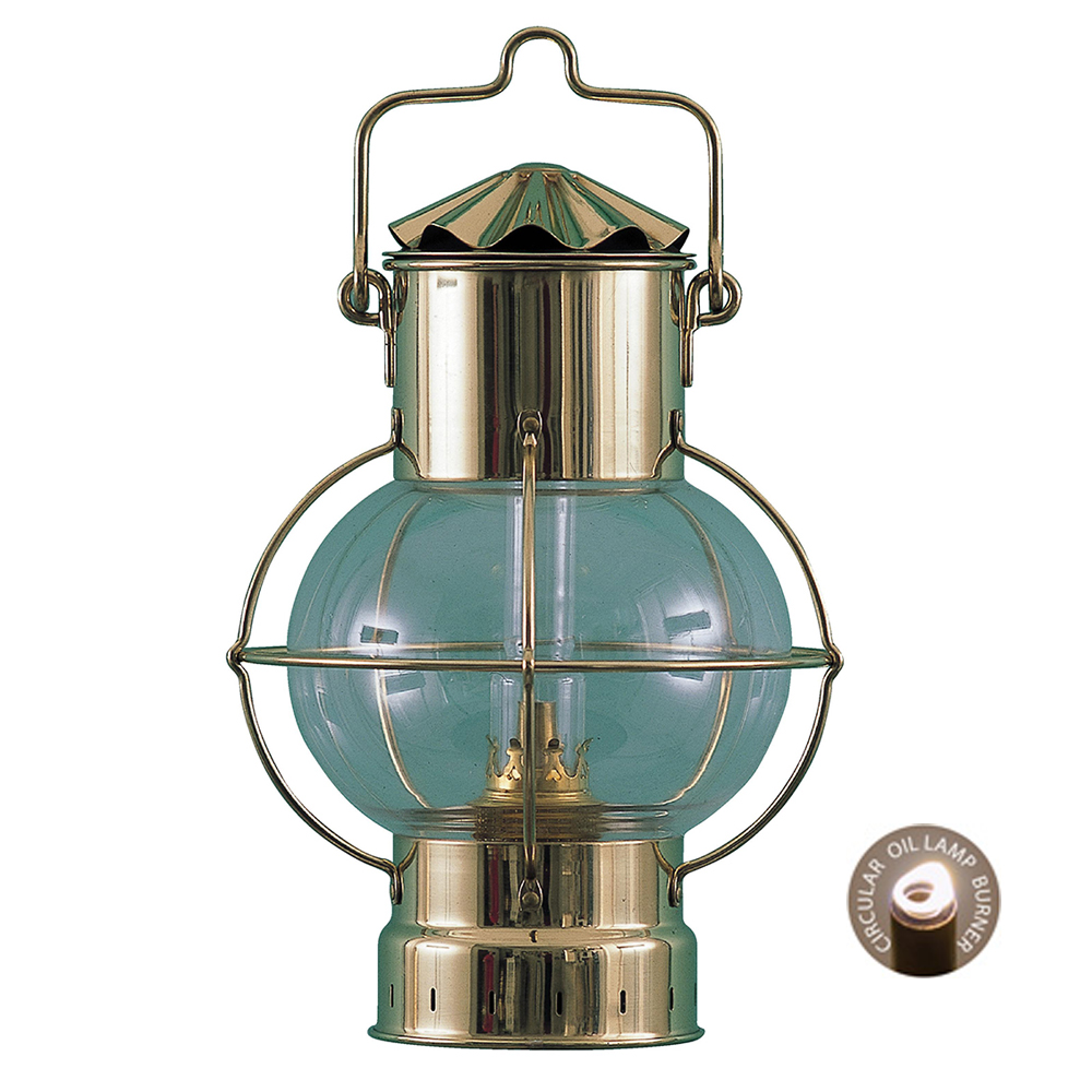 Brass Oil Lamp - Globe Lamp