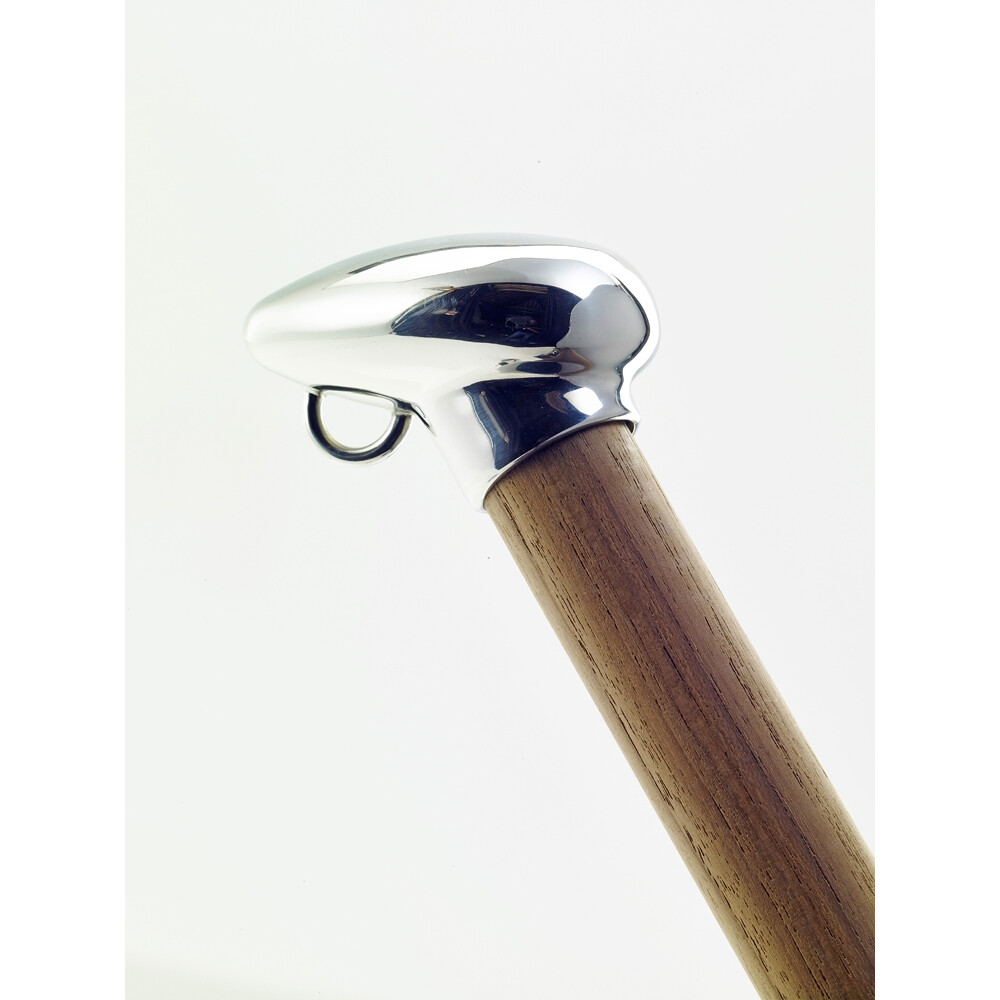 Teak Flagstaff With Socket