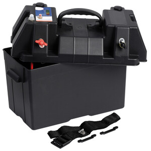 Battery Box with Quickfit Connections Tester & 12V Sockets
