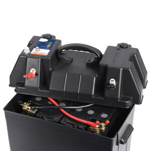 Battery Box with Quickfit Connections Tester & 12V Sockets
