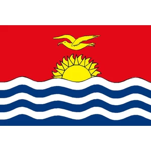 Force 4 Courtesy Flag Kiribati