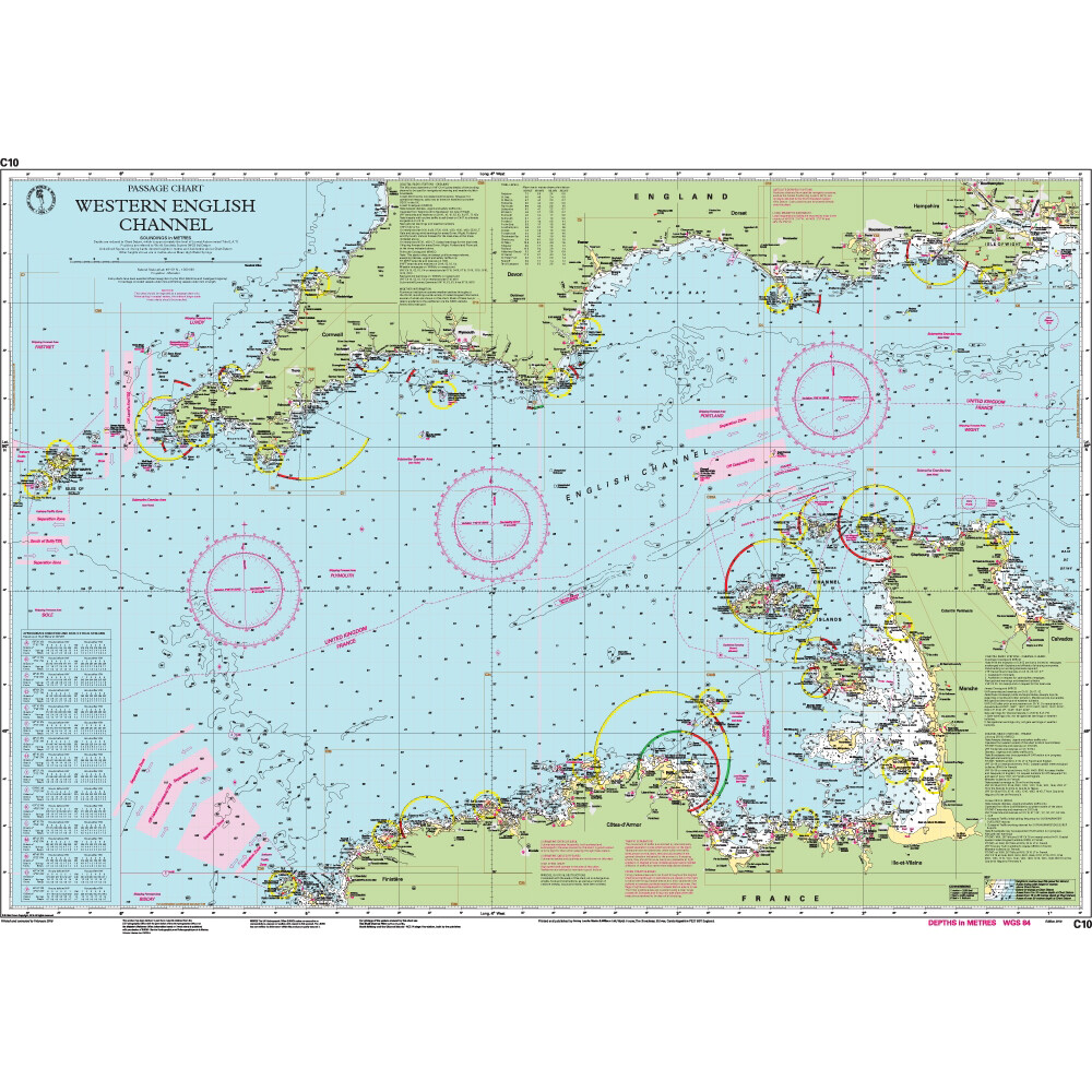C10 Western English Channel Passage Chart