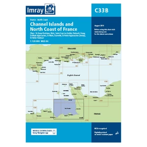 Imray C33B Channel Islands (South) & North Coast of France 